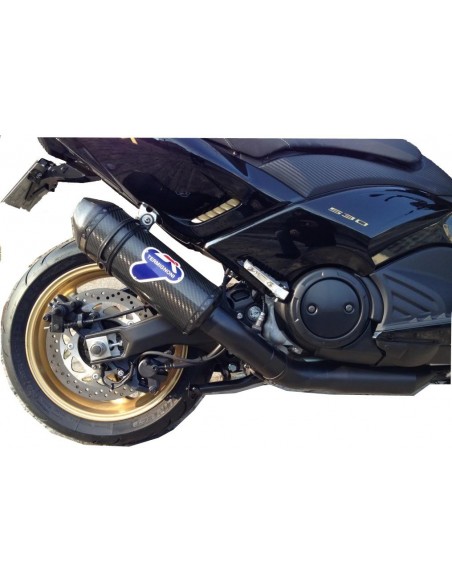 Pot d'Échappement Termignoni carbone black Tmax 530 12-16 Homologué Pot d'Échappement Termignoni carbone black Tmax 530 12-16 Homologué