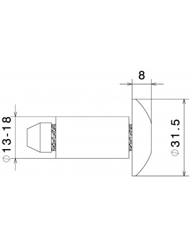 RIZOMA EMBOUT DE GUIDON MA531