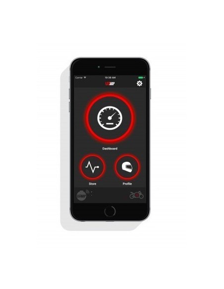 Kit Upmap boitié bluetooth T800 + cablage pour Yamaha Tmax 530 Kit Upmap boitié bluetooth T800 + cablage pour Yamaha Tmax 530