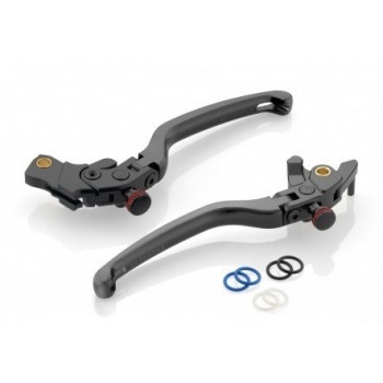 Leviers de frein 3D Rizoma pour Tmax 530 2017 sx et dx