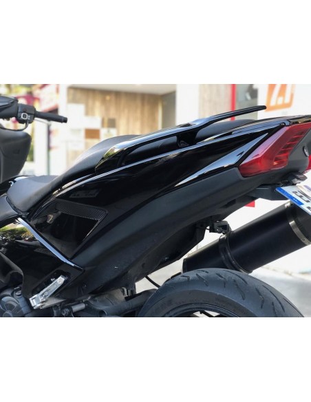 Coque arrière BCD avec poignées et capot central pour TMAX 530 2017/2018 Coque arrière BCD avec poignées et capot central pour TMAX 530 2017/2018