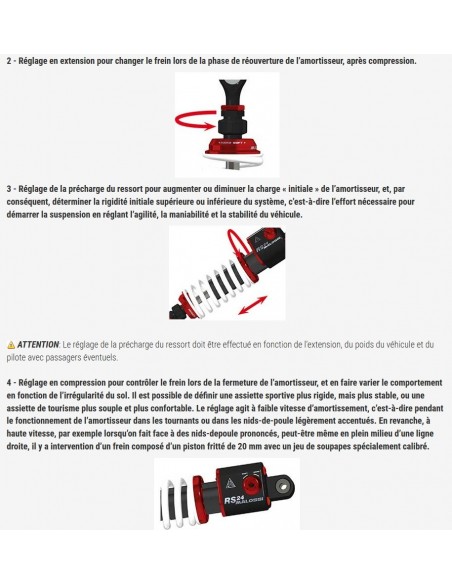 Amortisseur arrière Malossi TMAX 560 TMAX 530