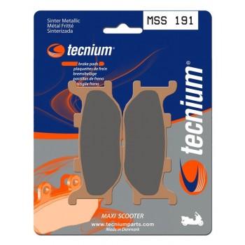 Plaquettes de frein avant Tecnium TMAX 500 04-07