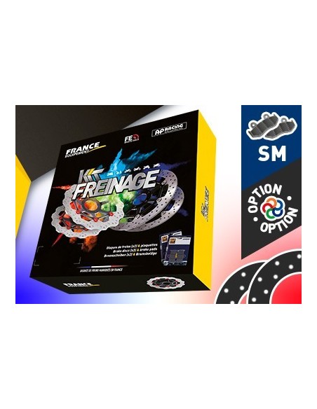 Kit frein disques et plaquettes TMAX 560 TMAX 530 AP RACING Kit frein disques et plaquettes TMAX 560 TMAX 530 AP RACING