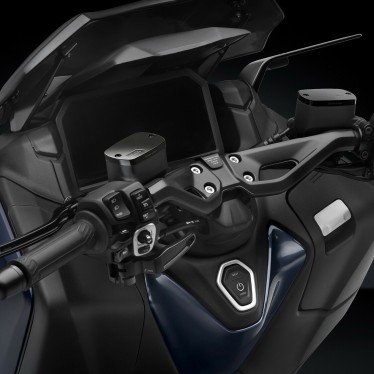 Potence rehausseur de guidon Rizoma TMAX 560 22-24 2