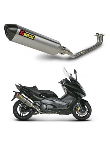 Pot Akrapovic Ligne Complète Racing Line Homologuée TITANE