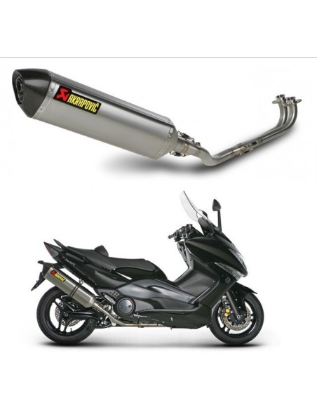 Pot Akrapovic Ligne Complète Racing Line Homologuée TITANE