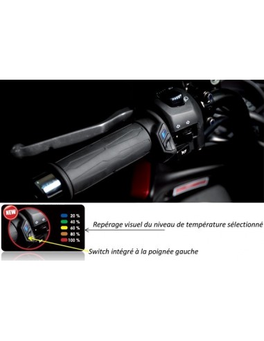 Poignées chauffantes Tecno Globe TMAX